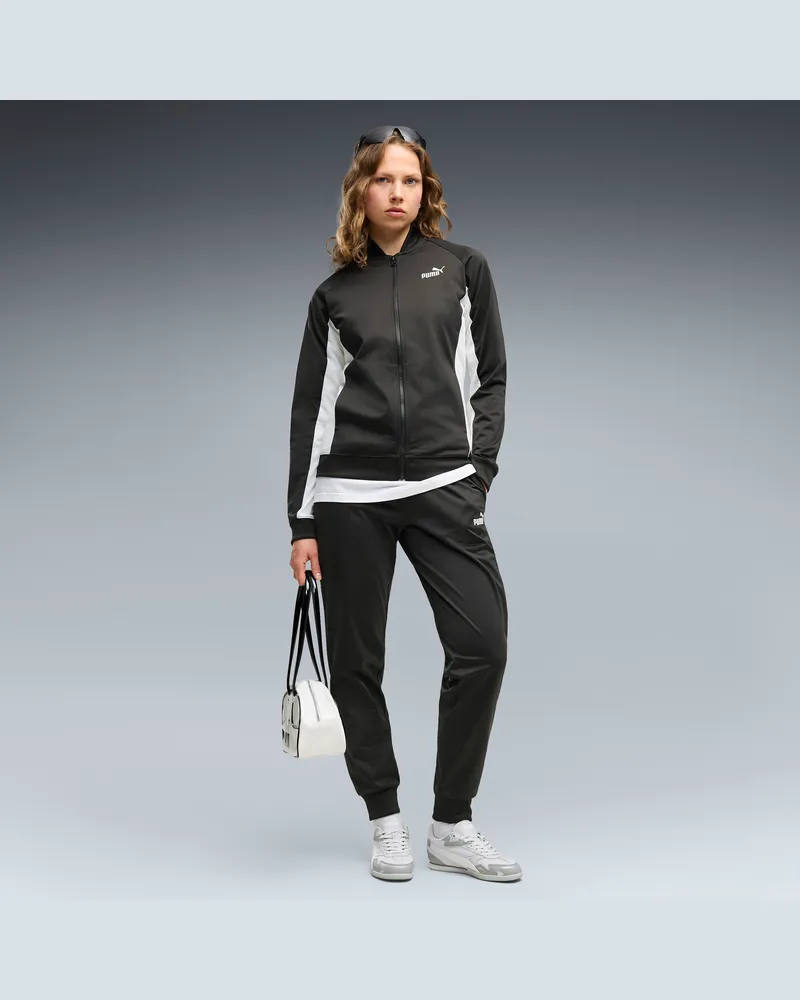 Puma Tuta da baseball da donna, Abbigliamento, Nero Black