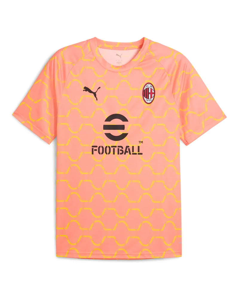 Puma Maglia pre-partita AC Milan da uomo, Accessori, Rosa Pink