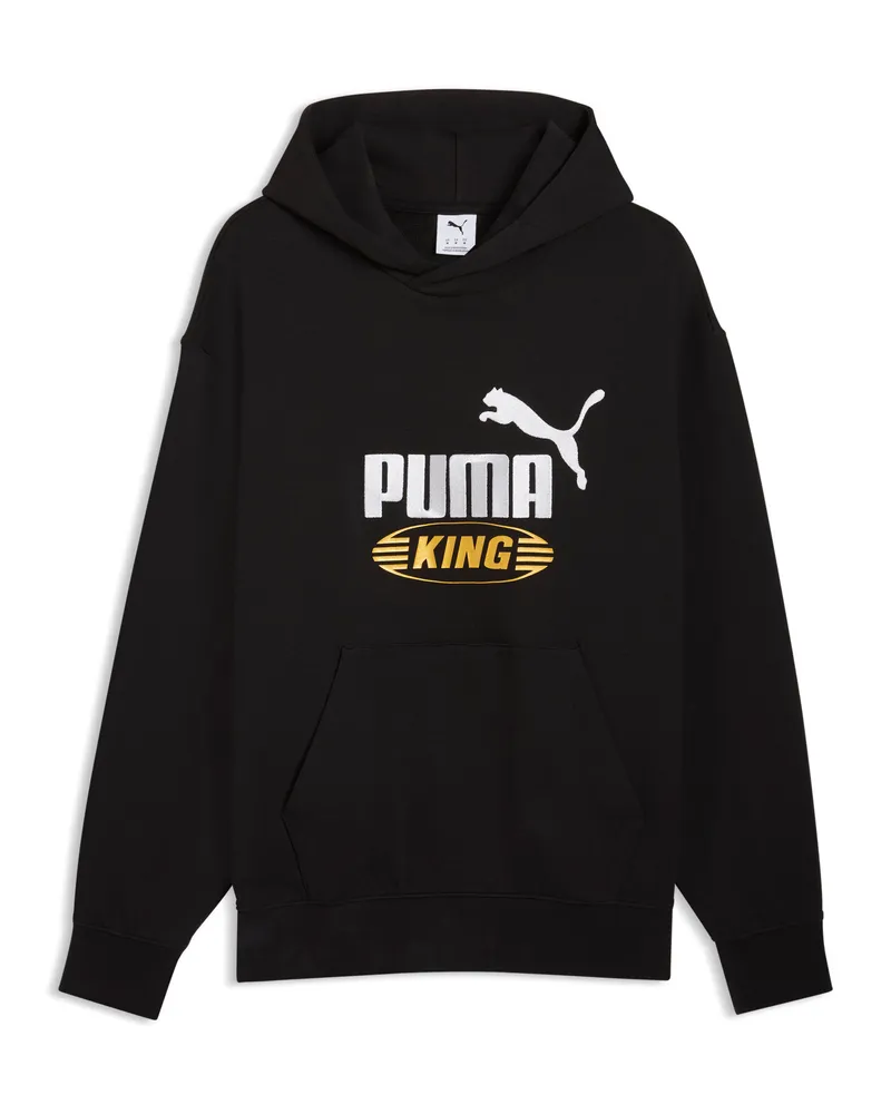 Puma Felpa con cappuccio FUTURE..ARCHIVE King dal taglio morbido unisex, Accessori, Nero Black