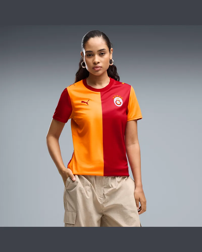 Puma Galatasaray S.K. Maglia Home 26/27 da donna, Accessori, Rosso Red
