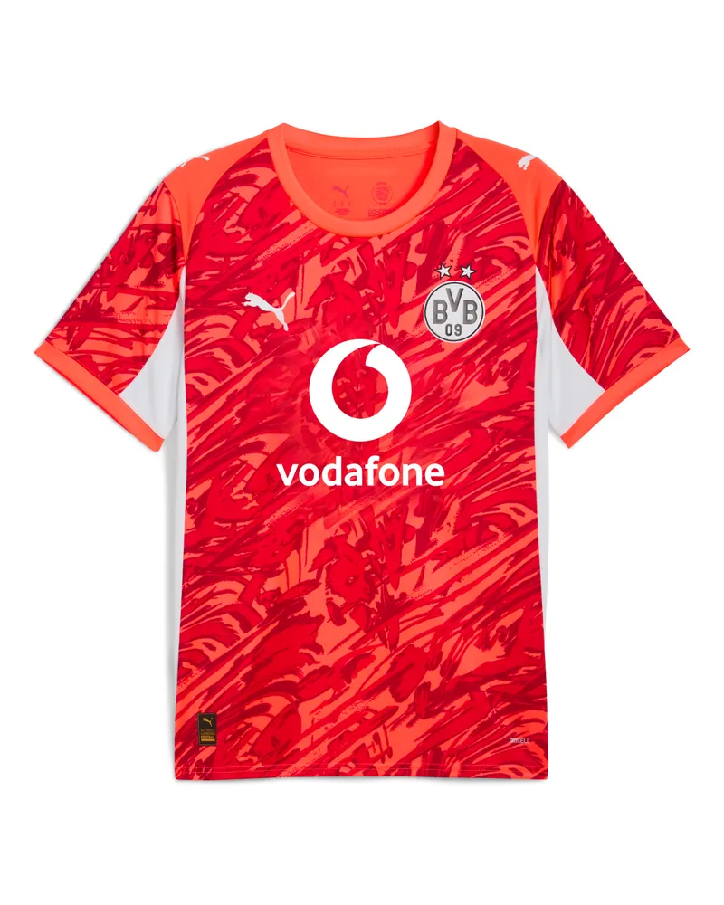 Puma Maglia da portiere a maniche corte Borussia Dortmund 25/26 da uomo, Accessori, Rosso Red