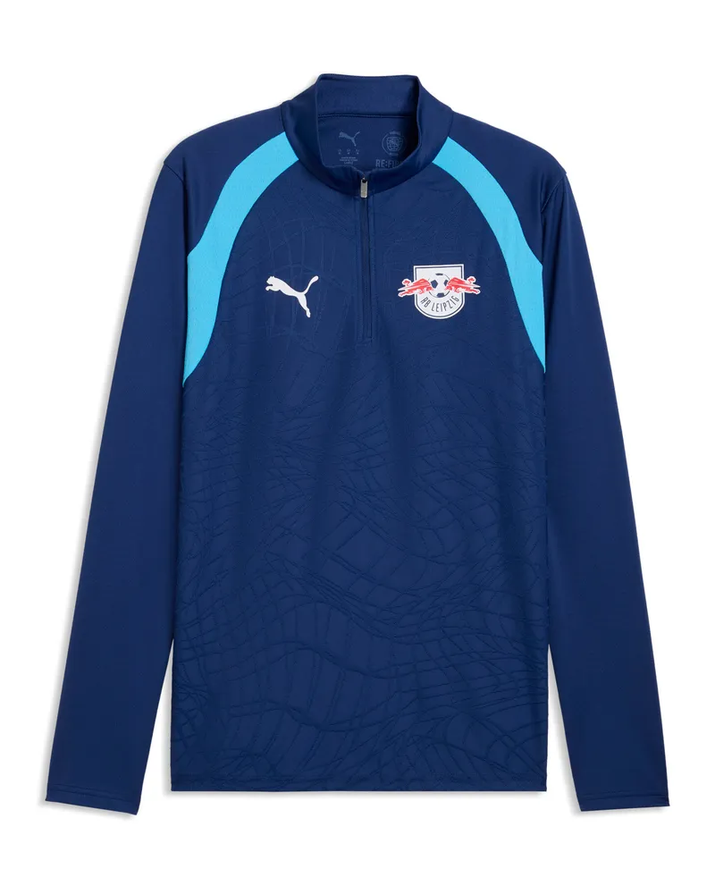 Puma Maglia da training e zip RB Leipzig da uomo, Accessori, Blu Blue