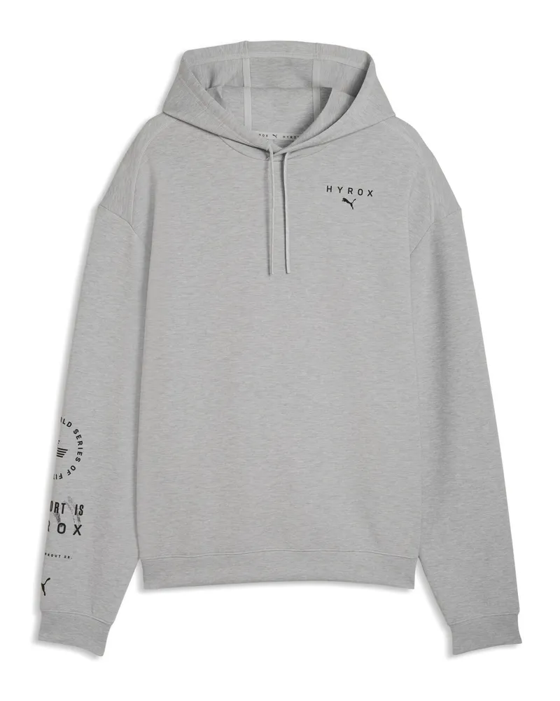 Puma Felpa con cappuccio  x HYROX CLOUDSPUN da uomo, Accessori, Grigio Gray