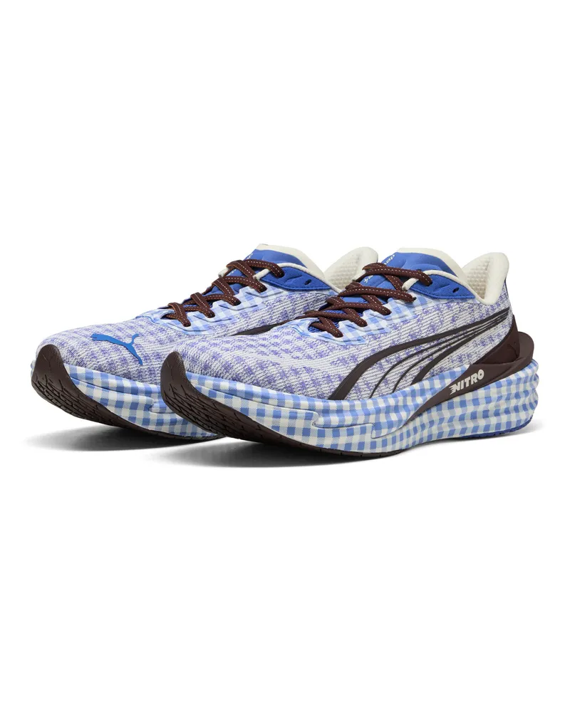 Puma Scarpe da running Deviate NITRO™ 4 Check da uomo, Accessori, Blu Blue