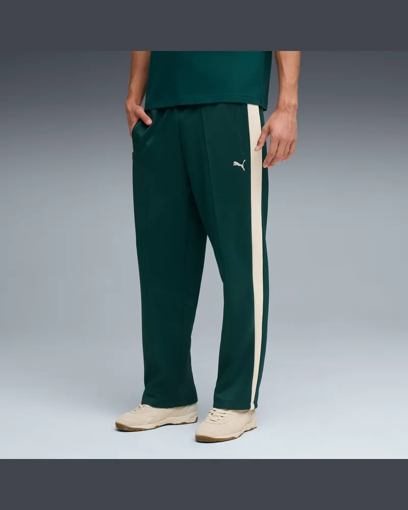 Puma Pantaloni da corsa T7 ALWAYS ON vestibilità comoda da uomo, Abbigliamento, Verde Green