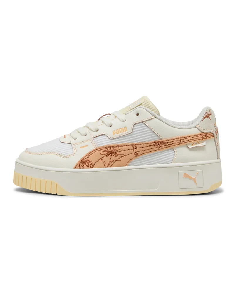 Puma Sneakers Carina Street Lux Crafted Flowers da donna, Scarpe, Bianco White