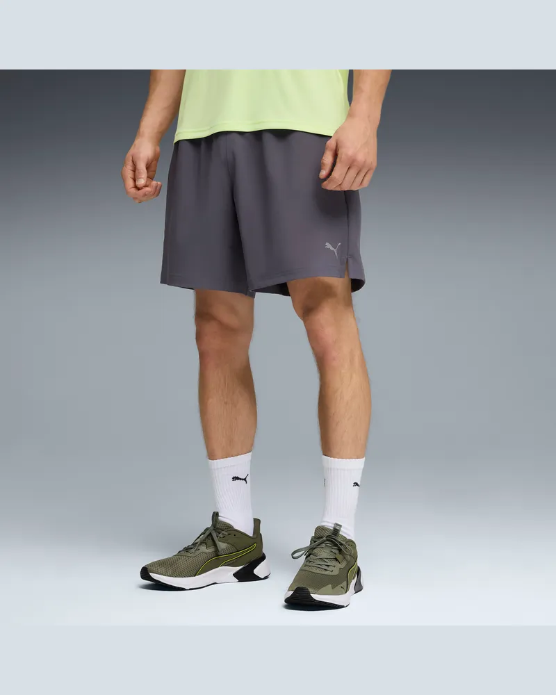 Puma Shorts da training PWRTRAIN da uomo, Accessori, Grigio Gray