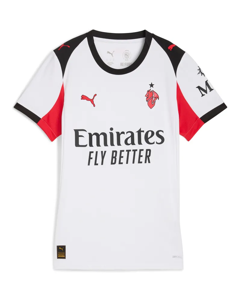 Puma Maglia gara Away AC Milan 25/26 da donna, Accessori, Bianco White