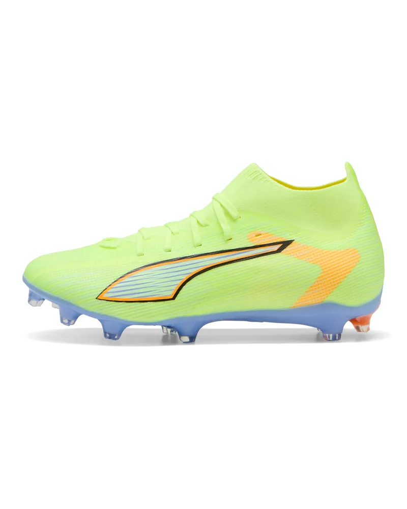 Puma Scarpe da calcio ULTRA 6 MATCH+ LIGHT UP FG/AG da donna, Scarpe, Giallo Yellow