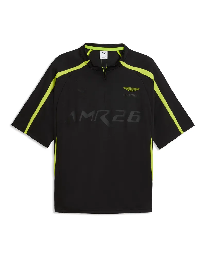 Puma Maglia  x ASTON MARTIN ARAMCO F1® TEAM Lifestyle da uomo, Accessori, Nero Black