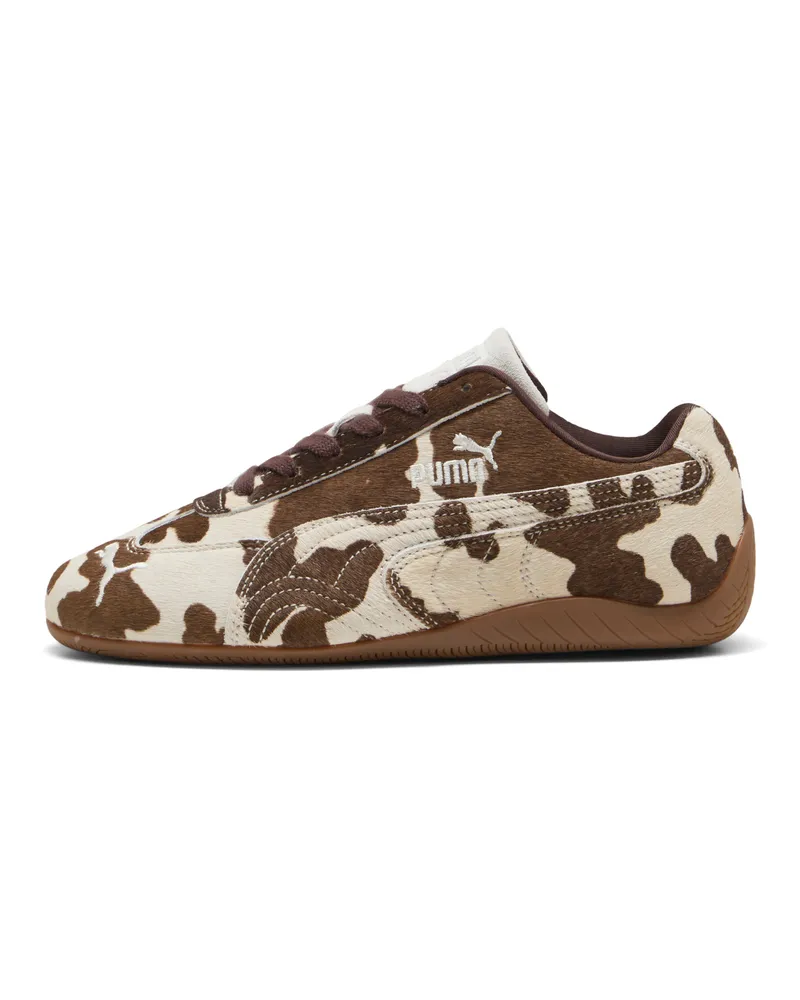 Puma Sneakers Speedcat Cow Print da donna, Scarpe, Marrone Brown