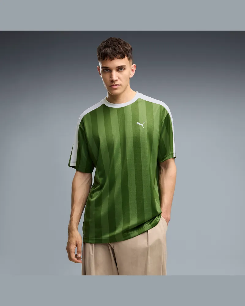 Puma Maglia da calcio Essentials T7 dal taglio morbido da uomo, Accessori, Verde Green
