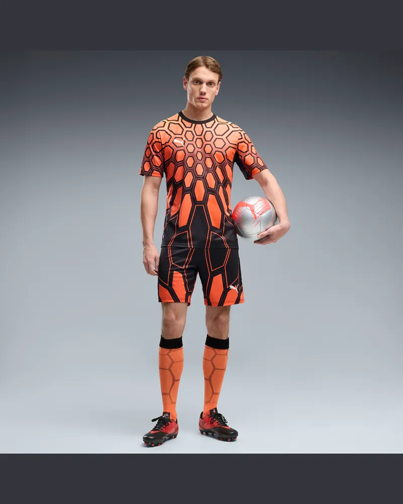 Puma Shorts da portiere Concept da uomo, Accessori, Arancione Orange