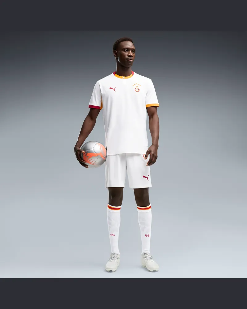 Puma Galatasaray S.K. Shorts 26/27 da uomo, Accessori, Bianco White