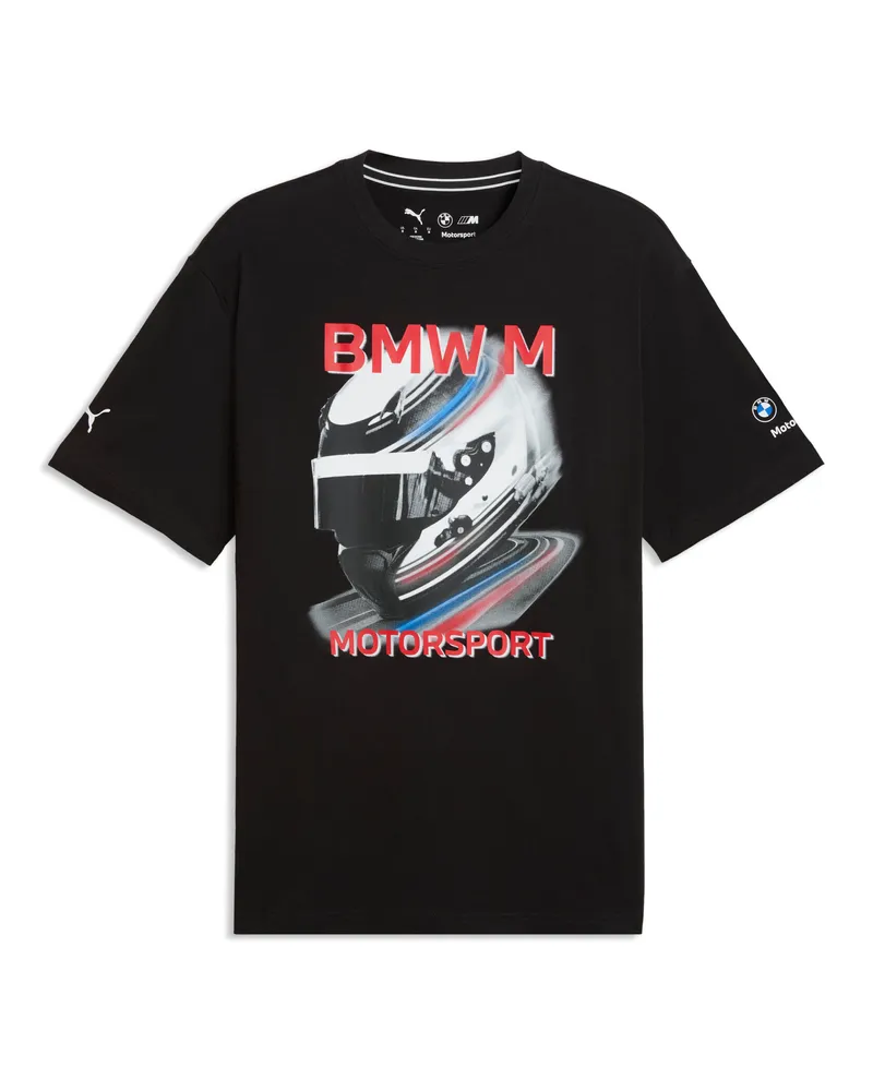 Puma T-shirt BMW M MOTORSPORT Helmet da uomo, Accessori, Nero Black