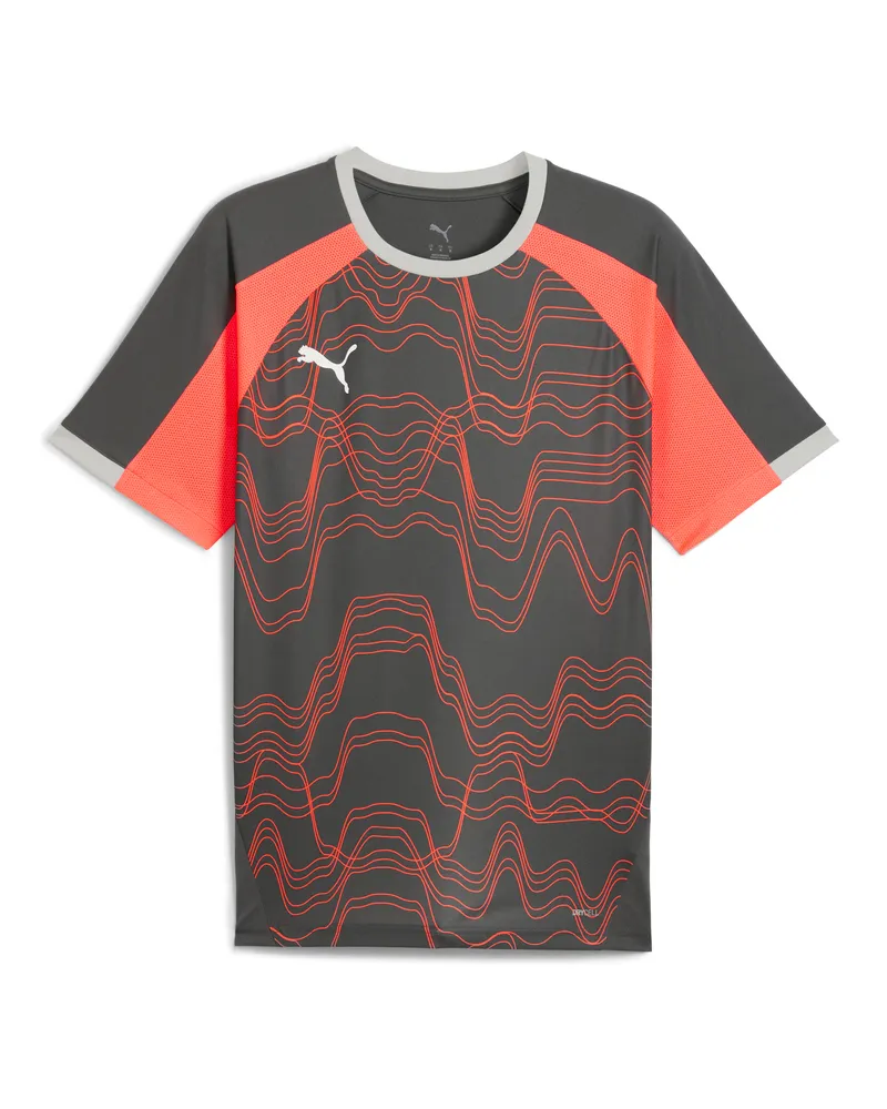Puma Maglia da calcio grafica IndividualLIGA da uomo, Accessori, Grigio Gray