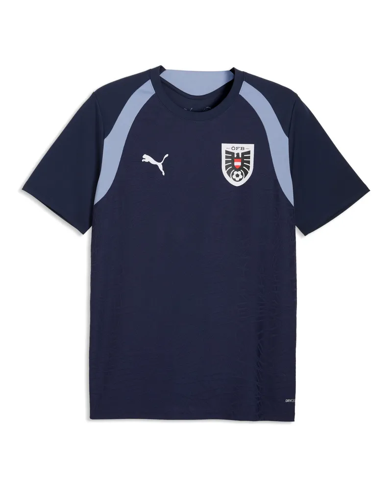 Puma Maglia da training Austria da uomo, Accessori, Blu Blue
