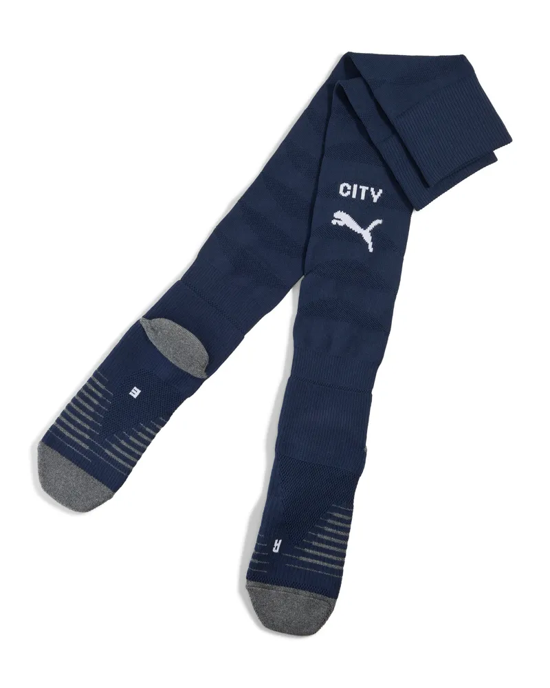Puma Calzettoni Manchester City 25/26 da uomo, Abbigliamento, Blu Blue