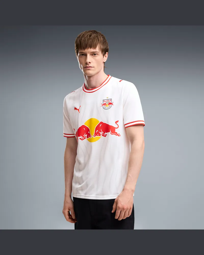 Puma Maglia gara Home RB Salzburg 26/27 da uomo, Abbigliamento, Bianco White