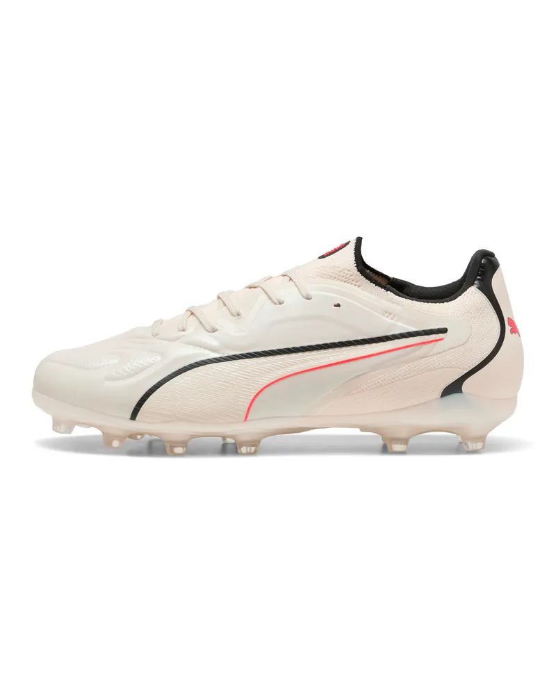 Puma Scarpe da calcio KING 20 PRO FG/AG unisex, Scarpe, Beige Beige