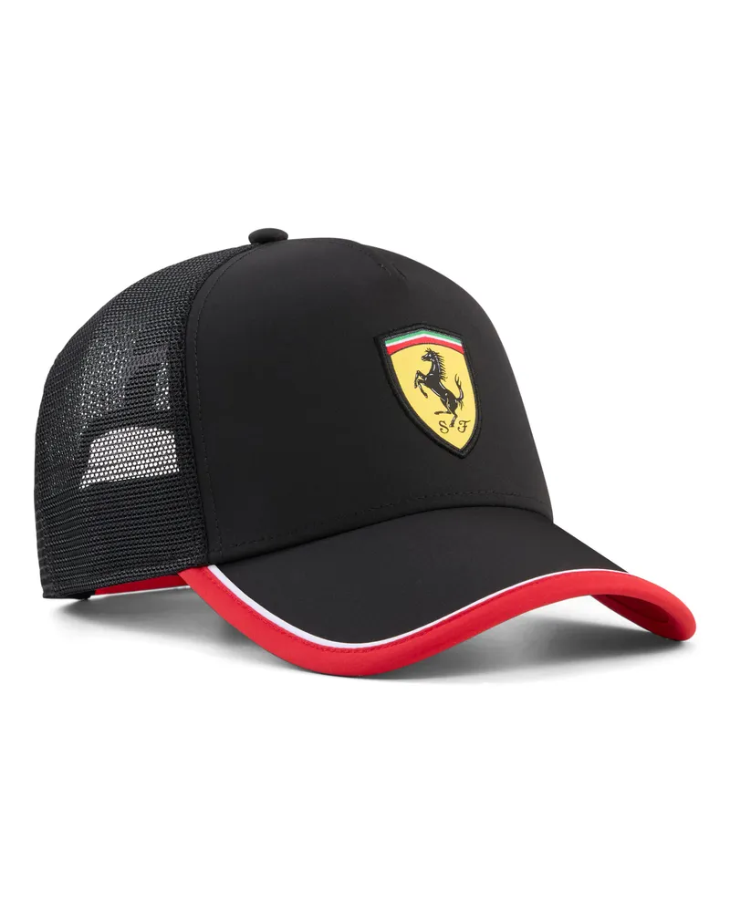 Puma Cappellino stile trucker Scuderia Ferrari, Accessori, Nero Black