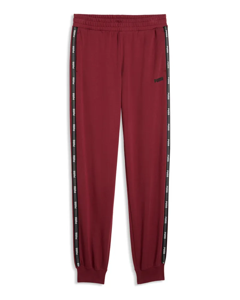 Puma Pantaloni con nastro da uomo, Abbigliamento, Rosso Red