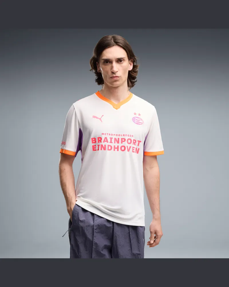 Puma Maglia Away PSV Eindhoven 26/27 da uomo, Accessori, Bianco White