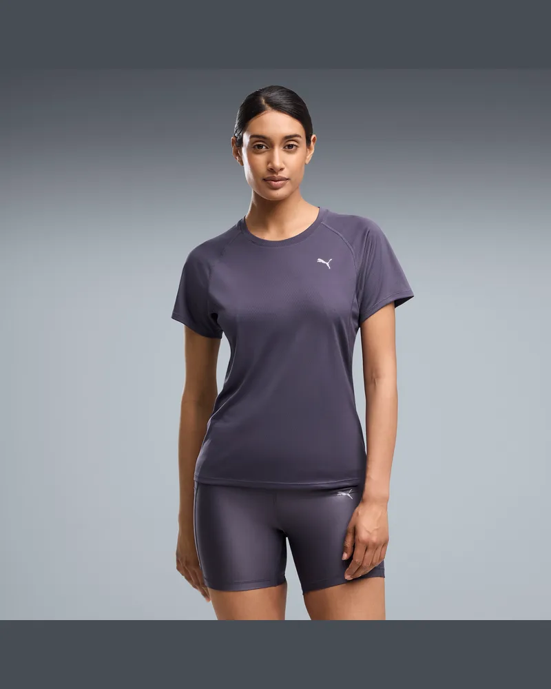 Puma T-shirt da running VELOCITY da donna, Abbigliamento, Grigio Gray