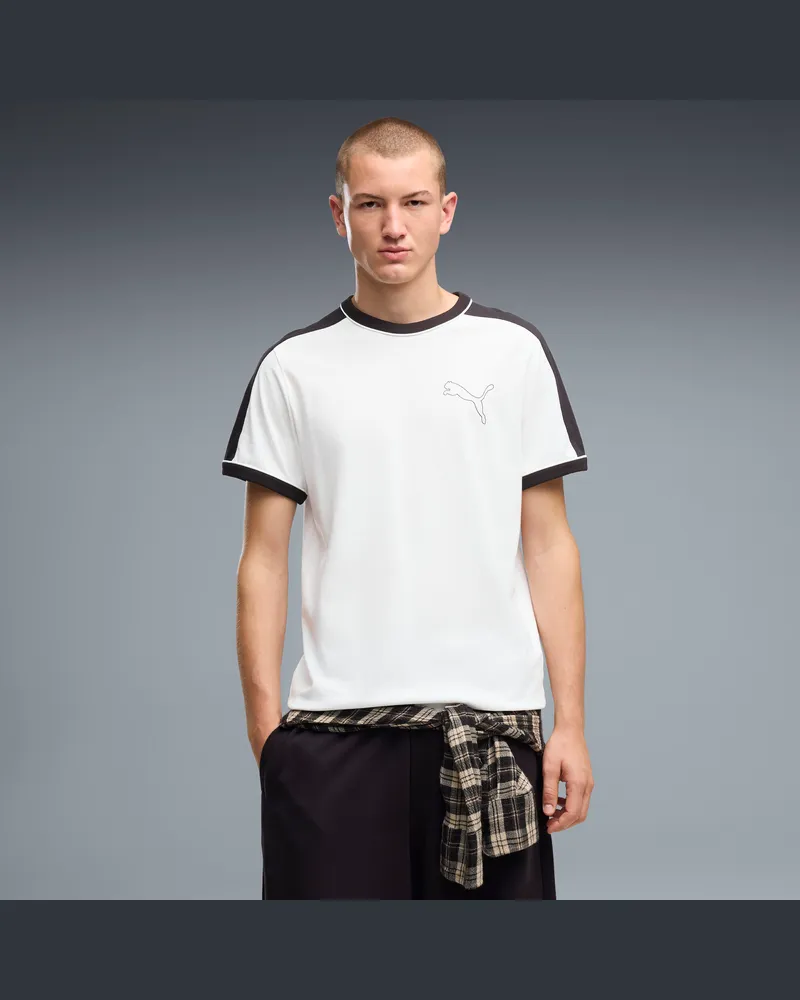 Puma T-shirt T7 Love Of The Cat da uomo, Abbigliamento, Bianco White