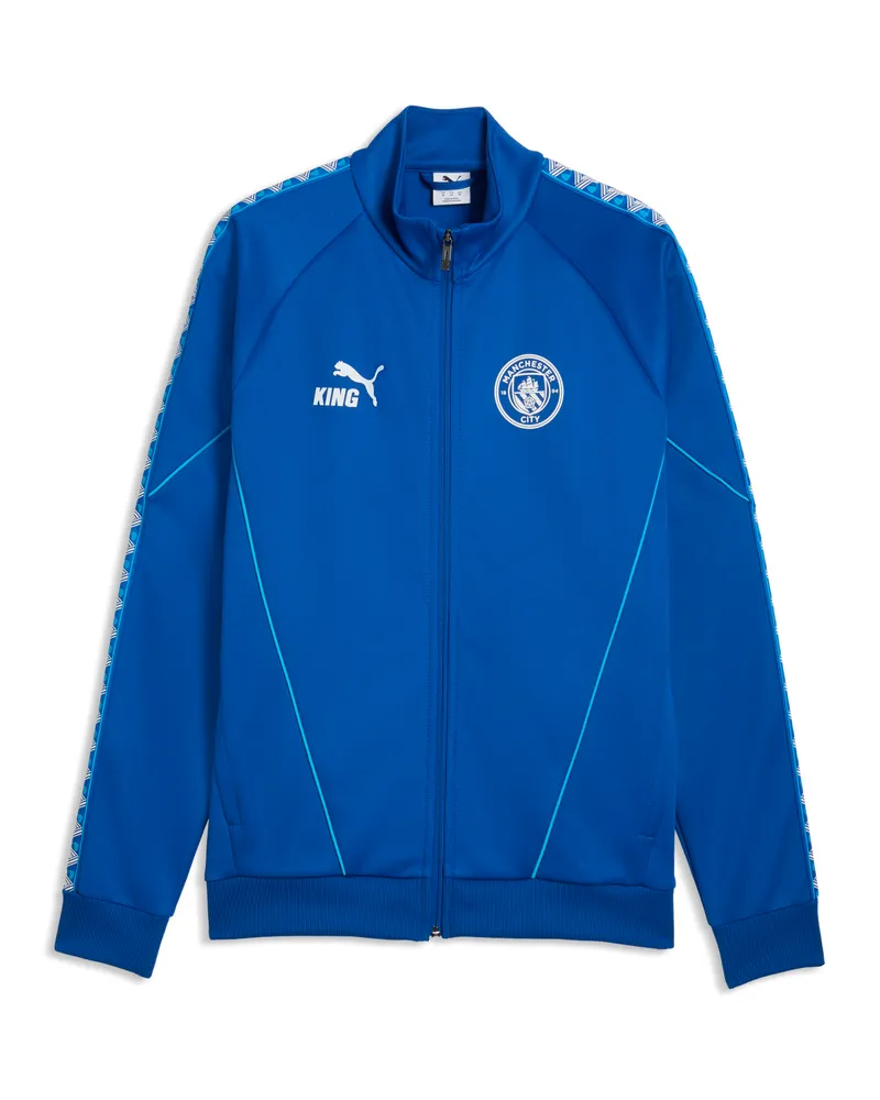 Puma Giacca sportiva Manchester City KING Anthem da uomo, Accessori, Blu Blue