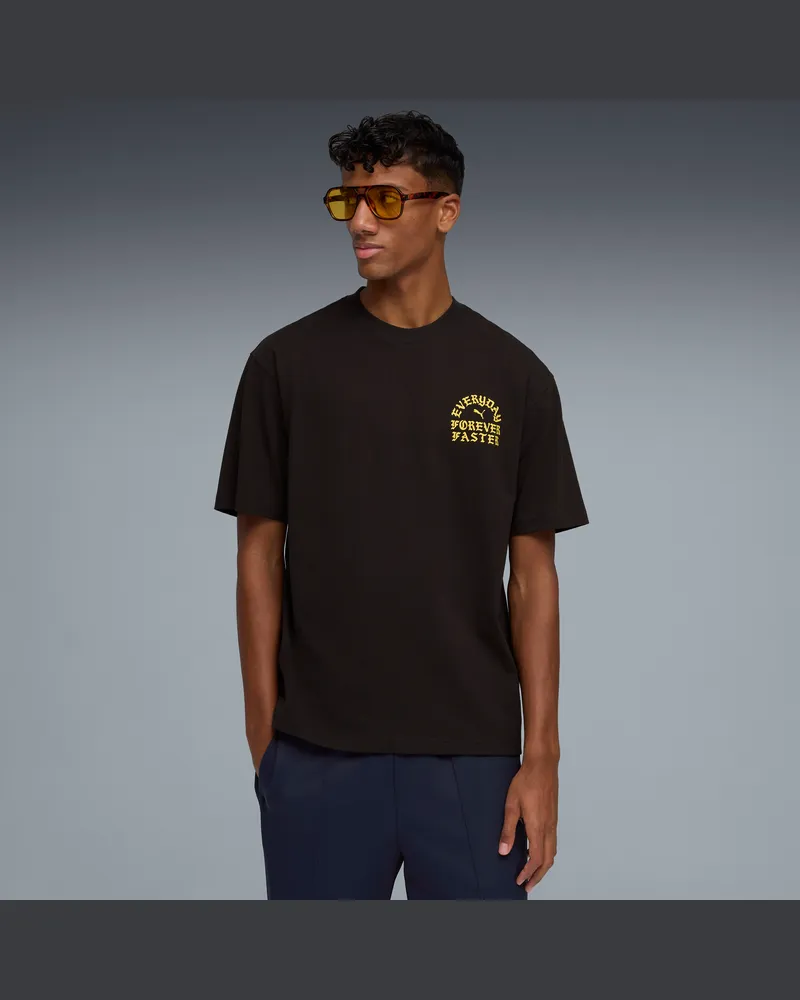 Puma T-shirt .NOW da uomo, Abbigliamento, Nero Black