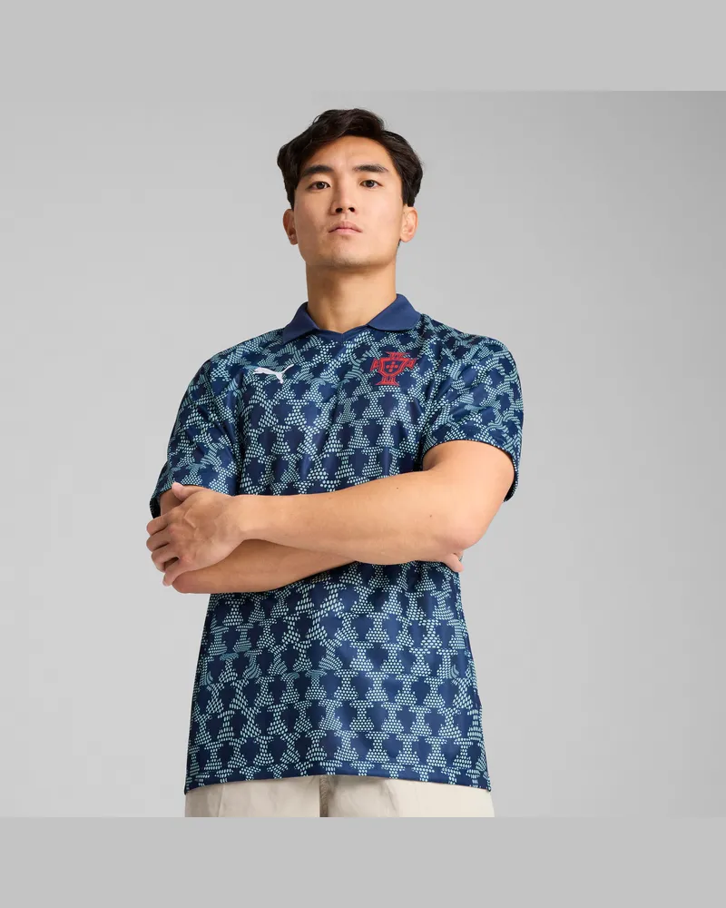 Puma Maglia retrò Portogallo ftblNRGY+ da uomo, Abbigliamento, Blu Blue