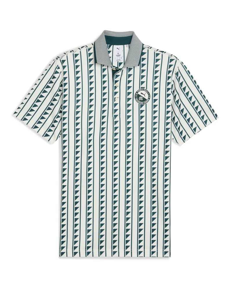 Puma Polo da golf x REIGNING CHAMP MATTR da uomo, Abbigliamento, Bianco White