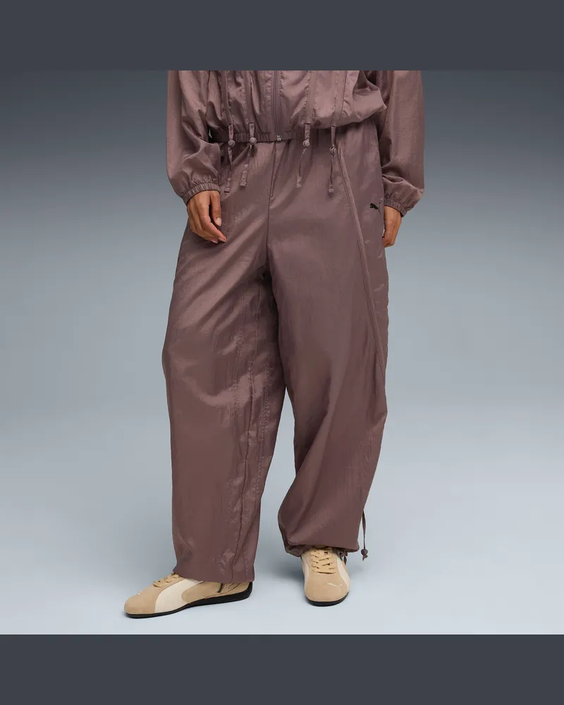 Puma Pantaloni in tessuto DARE TO da donna, Accessori, Viola Purple