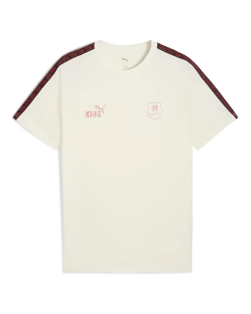 Puma T-shirt Stade Rennais FC KING da uomo, Accessori, Bianco White
