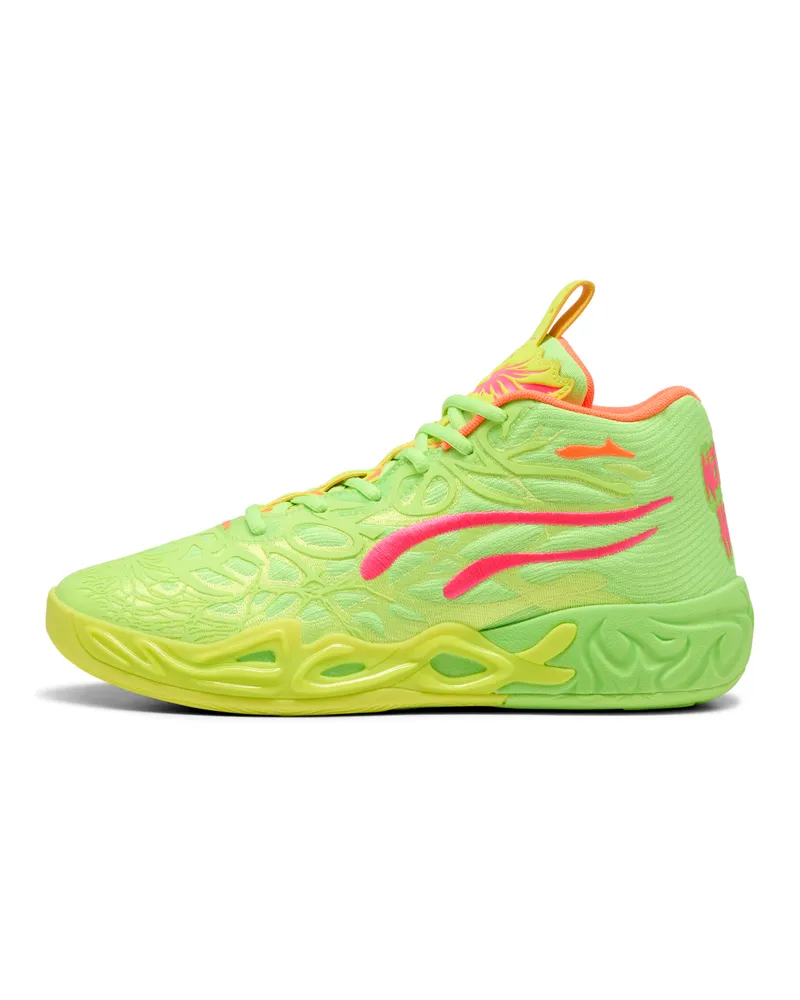Puma Scarpe da basket MB.04 Gem unisex, Scarpe, Giallo Yellow