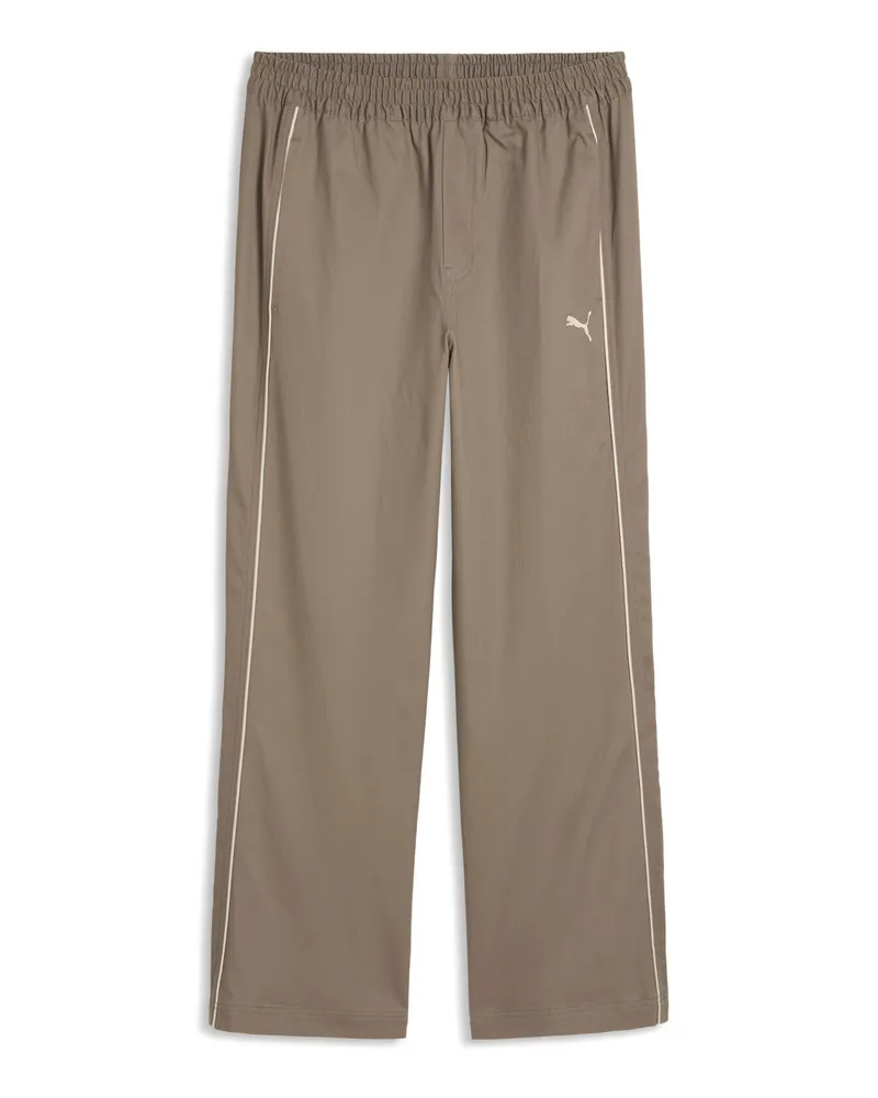 Puma Pantaloni dal taglio morbido McLaren Racing T7 da uomo, Accessori, Beige Beige
