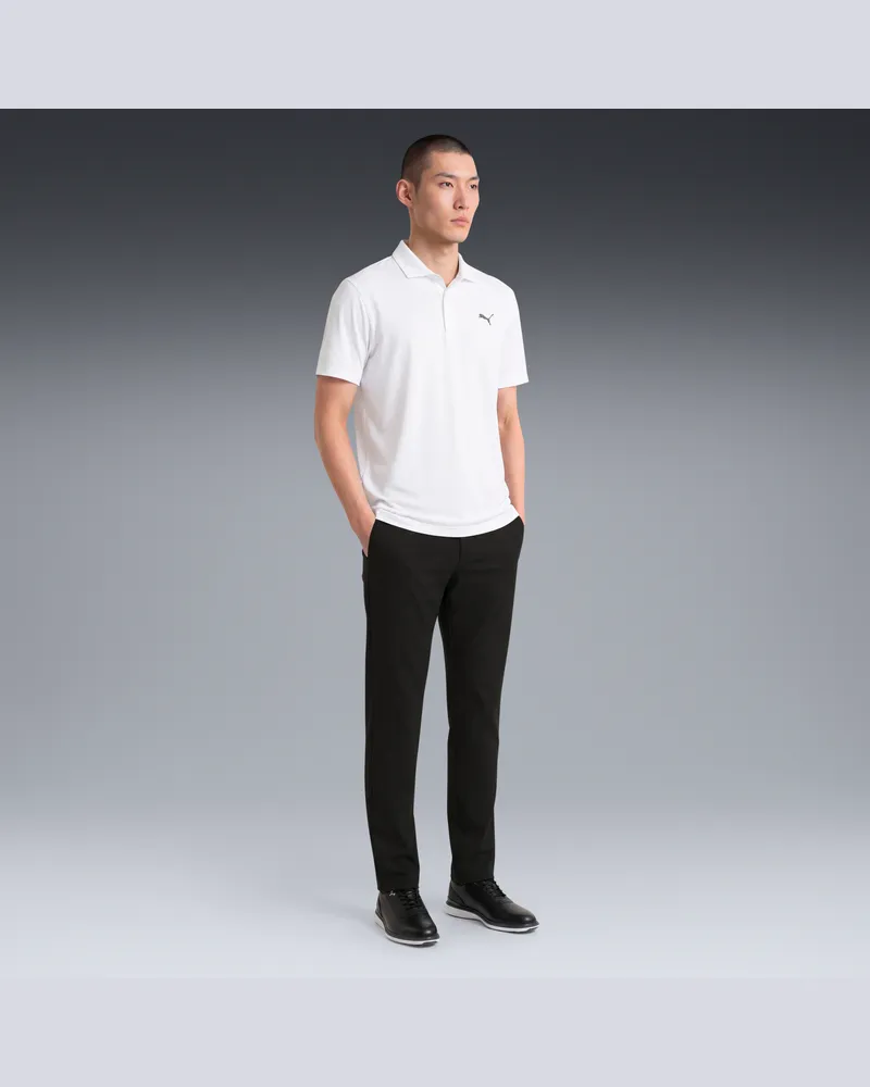 Puma Pantaloni da golf strutturati 101 Pure da uomo, Abbigliamento, Nero Black