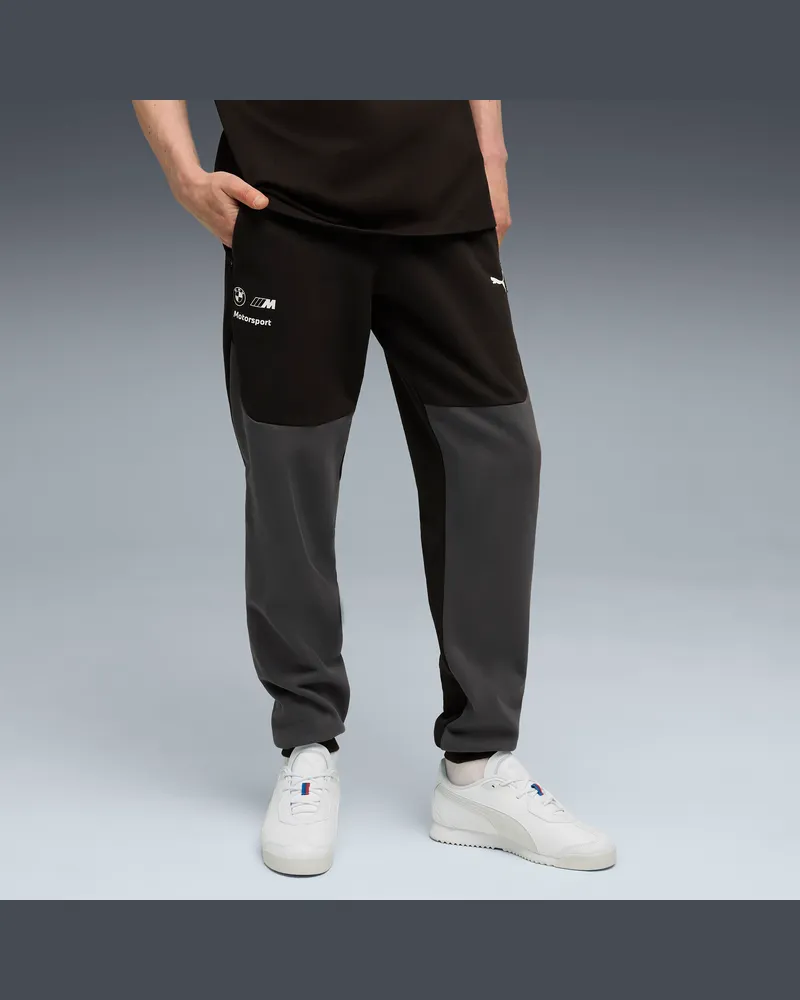 Puma Pantaloni BMW M Motorsport TECH da uomo, Abbigliamento, Nero Black