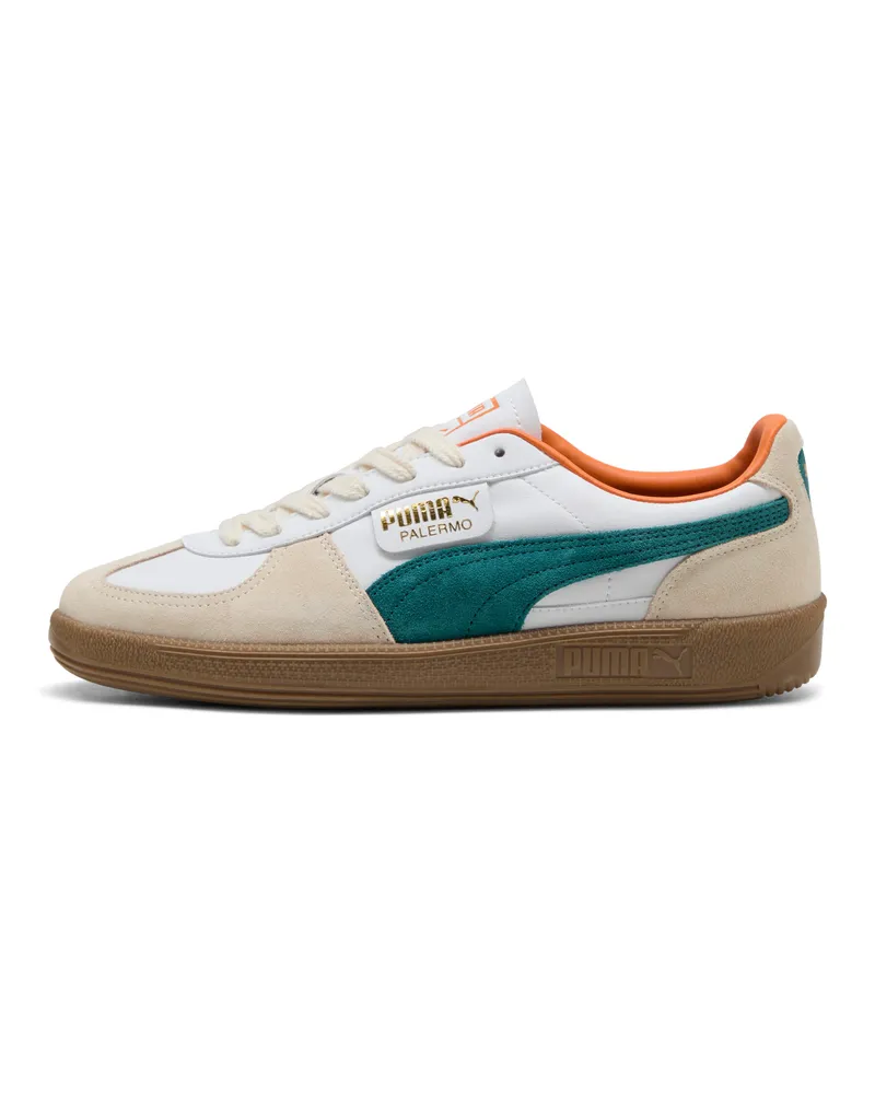 Puma Sneakers Palermo in pelle unisex, Scarpe, Bianco White