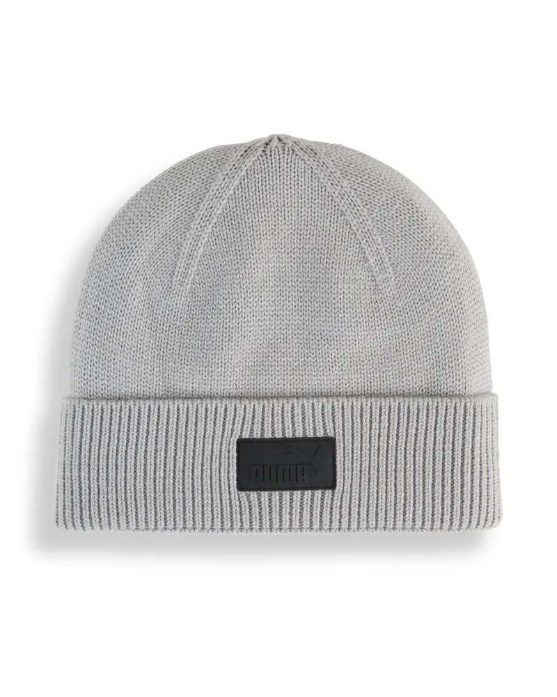 Puma Berretto Essentials Elevated Rubber Patch, Accessori, Grigio Gray