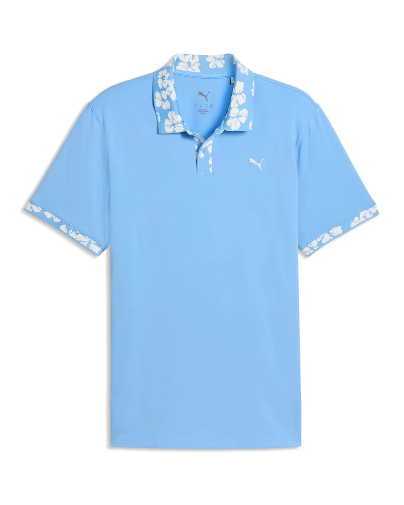 Puma Polo da golf Modalon da uomo, Abbigliamento, Blu Blue