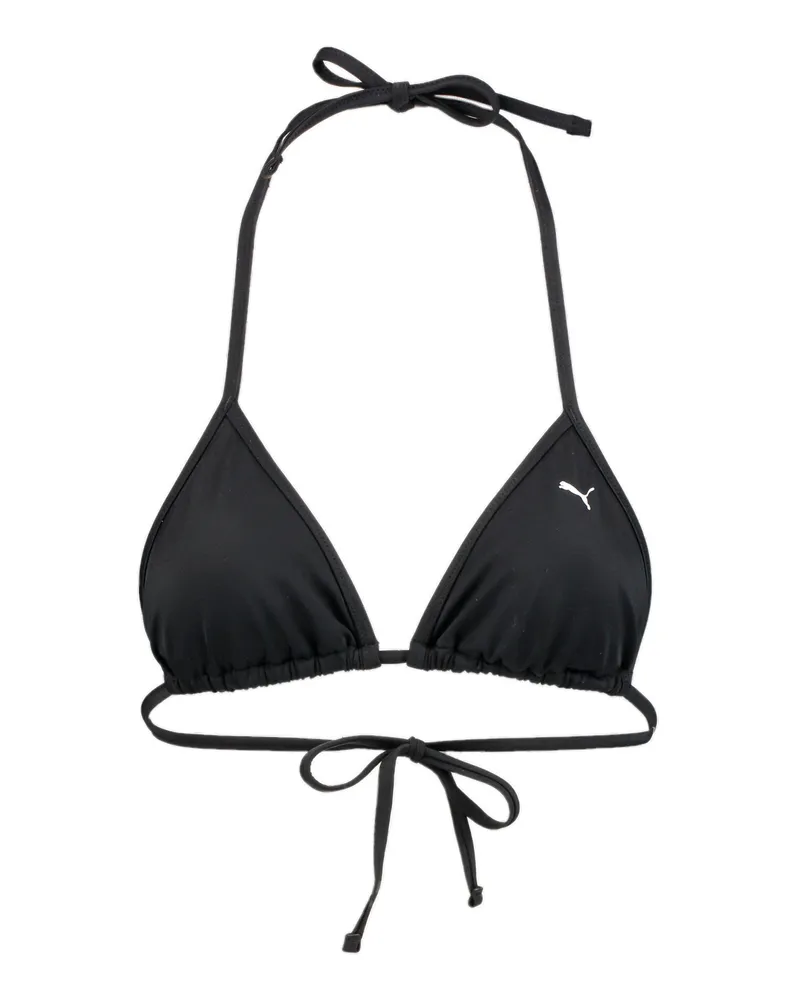 Puma Top Bikini Triangolo  Swim Donna, Abbigliamento, Nero Black