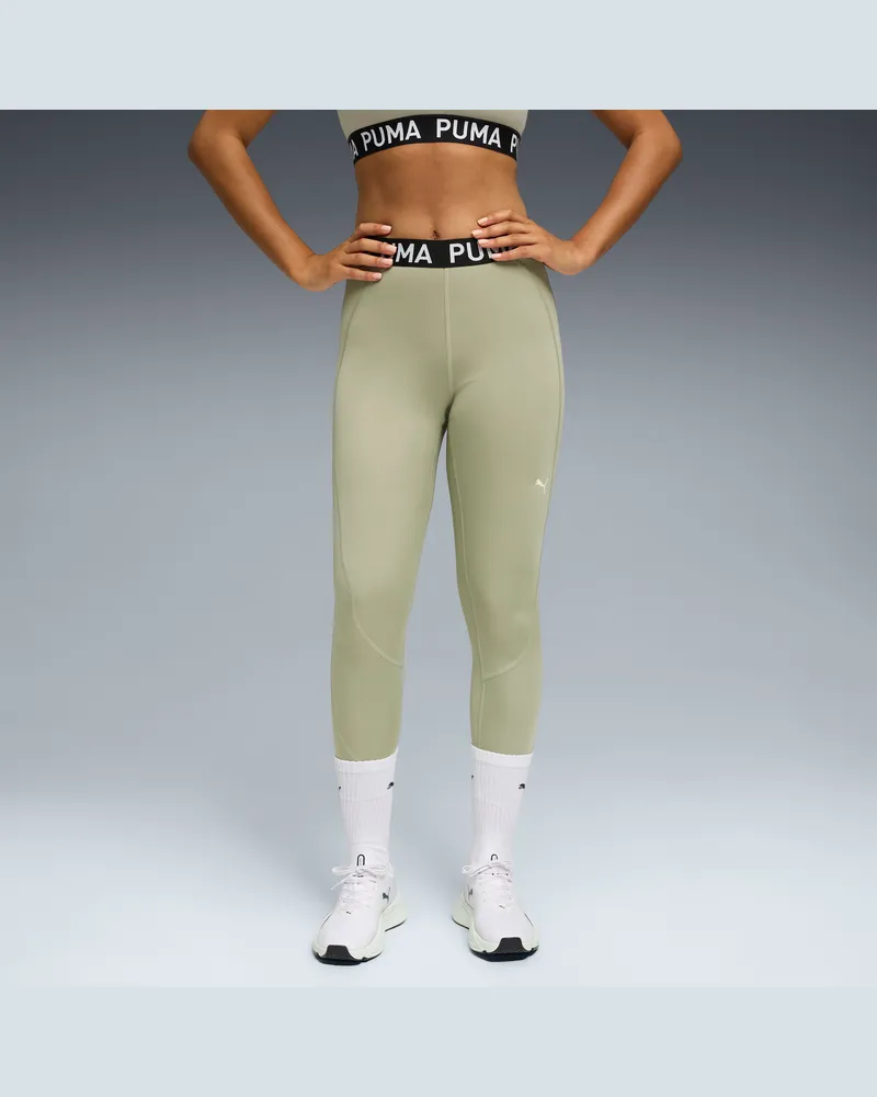 Puma Leggings  STRONG da donna, Abbigliamento, Verde Green