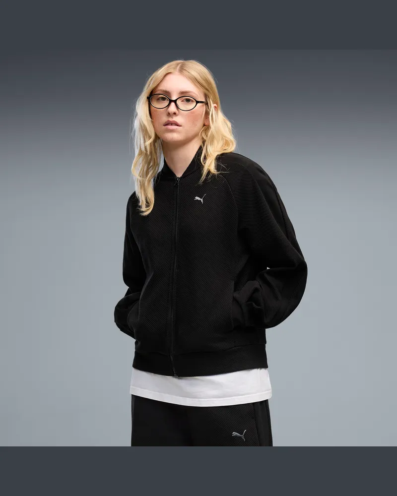 Puma Giacca con zip  Class da donna, Abbigliamento, Nero Black