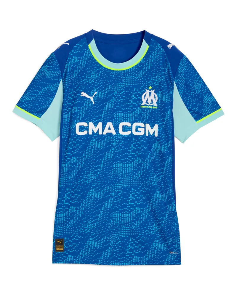 Puma Maglia gara Third Olympique de Marseille 25/26 da donna, Accessori, Blu Blue