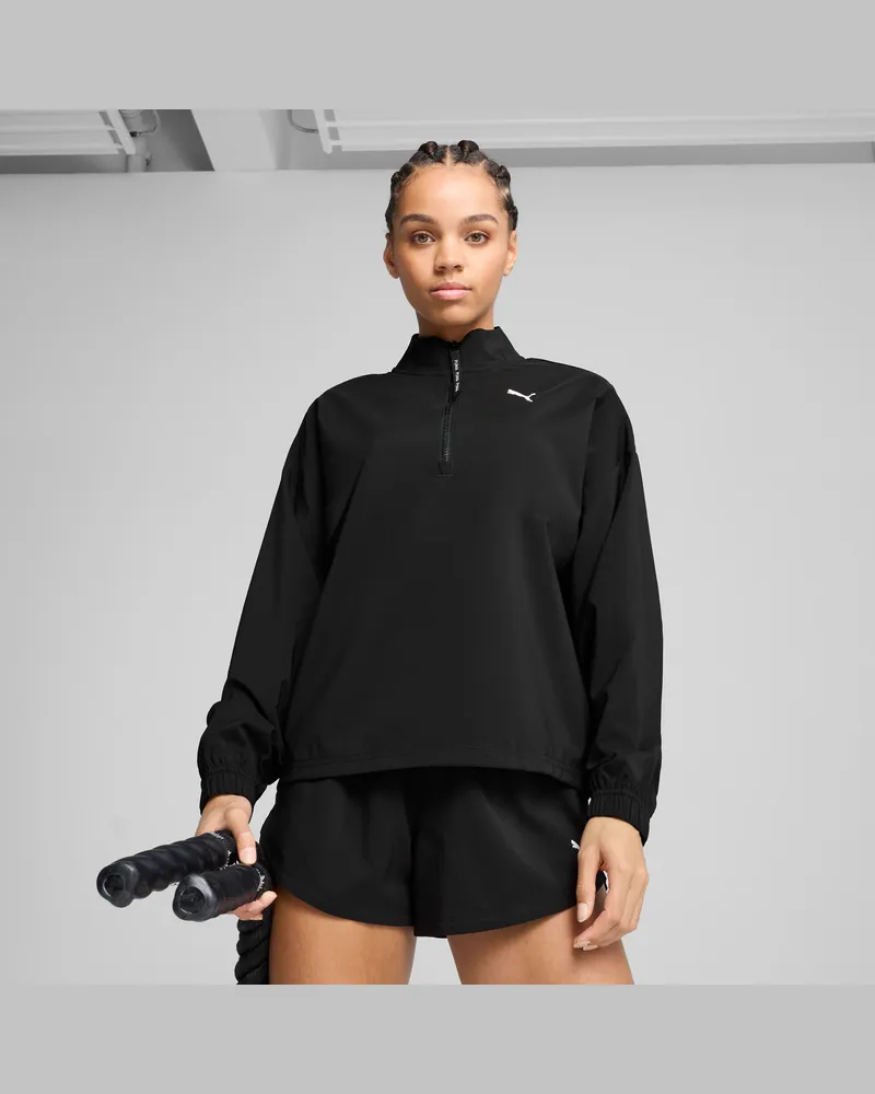 Puma Giacca in tessuto  STRONG da donna, Abbigliamento, Nero Black