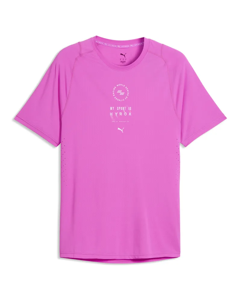 Puma T-shirt da training  x HYROX DRYELITE da uomo, Accessori, Rosa Pink
