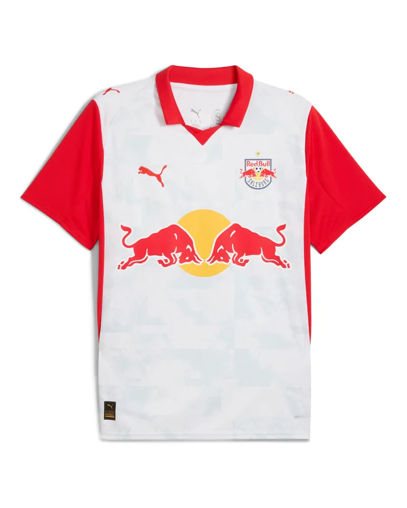Puma Maglia gara Home FC Rosso Bull Salzburg 25/26 da uomo, Accessori, Bianco White