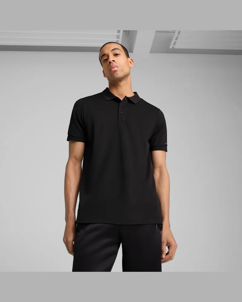 Puma Polo Porsche Design da uomo, Abbigliamento, Nero Black